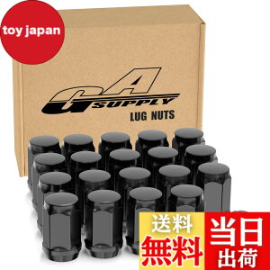 �y���������zGAsupply �z�C�[���i�b�g M12 x P1.25 �e�[�p�[��60° ����35mm �X�`�[���� ���O�i�b�g 19HEX �j�b�T���E�X�o���E�X�Y�L�̕��ʎԂƌy�����ԂɓK�p 20�Z�b�g �u���b�N