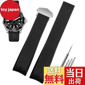 �y���������z[HEYOZURY] TAG HEUER �x���g ���o�[ ���v�o���h 22mm �V���R�� �_�炩�� �r���v�x���g �r���v�o���h D�o�b�N���� �r���v�o���h TAG HEUER (�^�O�z�C���[) �Ή� �����t�������x���g�H��t