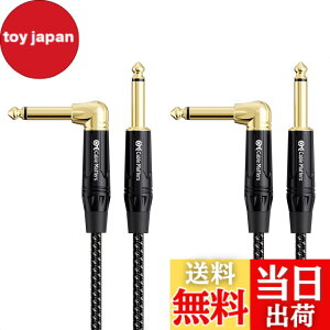 �y���������zCable Matters 2�{�Z�b�g �ґg�M�^�[�P�[�u�� - 3m�A�M�^�[ �V�[���h S-L�^�A 6.35mm���m�����v���O �y��p�P�[�u�� TS �X�g���[�g - L �^�v���O