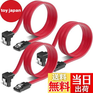 �y���������zSZSL SATA �P�[�u�� �iL�^�j��50cm 6 Gbps�Ή� ���b�`�t�� SSD��HDD���� Sata3 �V���A�� ATA3 �P�[�u�� ���b�h (L�^3�{)