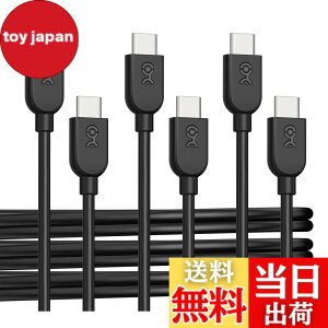 �y���������zCable Matters 3�{�Z�b�g ����USB-C�[�d�P�[�u�� - 3m�A60W USBC USBC �P�[�u���AApple CarPlay�EAndroid Auto �Ή��AiPhone 17 / 16/Galaxy S23 �Ή� - �u���b�N