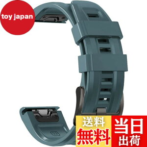 �y���������z[YOCAHU] QuickFit 22 mm �o���h �����p for GARMIN(�K�[�~��) Fenix 7 Pro Solar/Approach S70 47mm/Forerunner 965 �Ή� �X�g���b�v �V���R�� �x���g �_�炩�� �h���� �K�[�~�� �p �����o���h (Lake Blue)