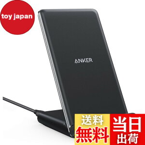 �y���������zAnker PowerWave 10 Stand ���C�����X�[�d�� Qi�F�� iPhone 16�V���[�Y / 15�V���[�Y / 14�V���[�Y Galaxy �e��Ή� �ő�10W�o�� (�u���b�N)