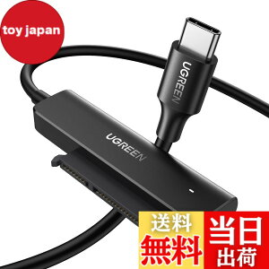 �y���������zUGREEN SATA USB �ϊ��P�[�u�� 2.5�C���` �ϊ��A�_�v�^ 2.5�C���` SATA3 SSD HDD�̂ݑΉ� USB-C �ڑ� 10TB��e�ʑΉ� USB3.0 UASP�Ή� 5Gbps�]�����x MacBook Pro/Air�ȂǂɑΉ� �y3.5�C���`HDD�Ή��s��