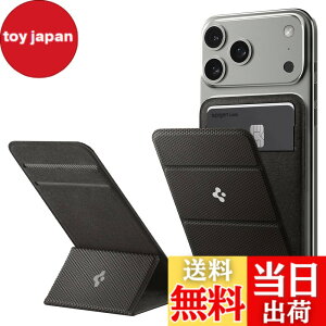 �y���������z[Spigen] MagSafe�Ή� �J�[�h�P�[�X �X�^���h�@�\ �X���� �}�O�l�b�g���� �w�� �E�H���b�g iPhone 17e iPhone 17/16/15/14/13/12�V���[�Y �}�O�l�b�g �J�[�h���� �X�}�[�g�t�H�[���h�E�}�O�t�B