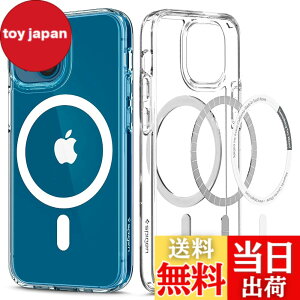 �y���������zSpigen iPhone13Mini�P�[�X MagSafe �}�O�l�b�g���� �ϏՌ� �ČRMIL�K�i�擾 2�d�\�� ���菝�h�~ �}�O�Z�[�t �K�p�J�o�[ ���C�����X�[�d�Ή� �E���g���E�n�C�u���b�h �}�O ACS03322 (�z���C