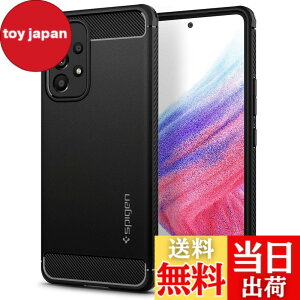 �y���������zSpigen Galaxy A53 5G �P�[�X �ϏՌ� [ SC-53C | SCG15 ] ����2.2mm ����~�� �����₷�� TPU �ČRMIL�K�i�擾 ���^ �y�� ���C�����X�[�d�Ή� ���M�b�h�E�A�[�}�[ ACS04159 (�}�b�g�E�u���b�N)