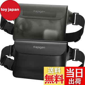 �y���������zSpigen ���S�h�� �E�G�X�g�|�[�` 2���Z�b�g ���� IPX8�F�� �C �v�[�� �� ���s �A�E�g�h�A �X�}�z���[�\ �O�d�`���b�N �x���N�� PVC ��e�� �h���o�b�O A620 AMP04531 (�u���b�N)