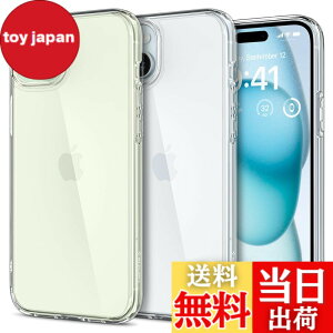 �y���������zSpigen �y�n��18�N�̋Z�p�́z iPhone 15 �P�[�X �N���A �ϏՌ� �ČRMIL�K�i�擾 �X�g���b�v�z�[�� ���ϗ}�� ���� TPU �o���p�[�P�[�X 2�d�\�� �����Y�ی� �C�菝�h�~ ���C�����X�[�d��