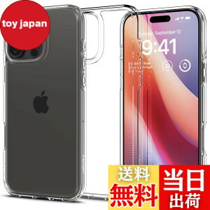 �y���������zSpigen �y�n��18�N�̋Z�p�́ziPhone 16 Pro Max �P�[�X �N���A ���� �X�g���b�v�z�[�� �ČRMIL�K�i �o���p�[ �ϏՌ� �E���g���E�n�C�u���b�h ACS07992 (�N���X�^���E�N���A)