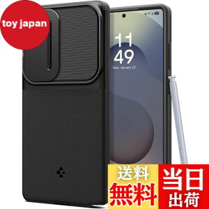 �y���������zSpigen Galaxy S25 Ultra �P�[�X �J�����J�o�[ �����Y�ی� �}�b�g �ϏՌ� �ČRMIL�K�i �I�v�e�B�b�N�E�A�[�}�[ ACS08969 (�u���b�N)