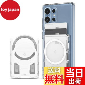 �y���������z�yGalaxy S26/S25�V���[�Y��p�zSpigen ���ʃ}�O�l�b�g �J�[�h�P�[�X ����~�߃V���R���p�^�[�� �N���A �J�[�h�z���_�[ 3�����[ �E�H���b�g �E���g���E�n�C�u���b�h�E�}�O�t�B�b�g+ 