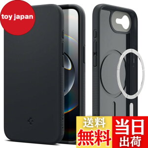 �y���������zSpigen �y�n��19�N�̋Z�p�́z iPhone 17e / 16e �P�[�X MagSafe �}�O�l�b�g���� �X�g���b�v�z�[�� �ČRMIL�K�i �i�m�|�b�v�E�}�O�t�B�b�g ACS09155 (�u���b�N�E�Z�T�~)