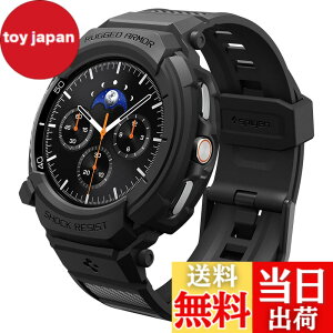 �y���������zSpigen Galaxy Watch 8 Classic 46mm ��̌^�P�[�X �X�|�[�c �o���h ��d�Œ� ���� �Ռ��z�� ���h�~ �ϏՌ� �ی�J�o�[ �X�g���b�v �M�����N�V�[�E�H�b�`�p ���M�b�h�E�A�[�}�[�E�v�� ACS10