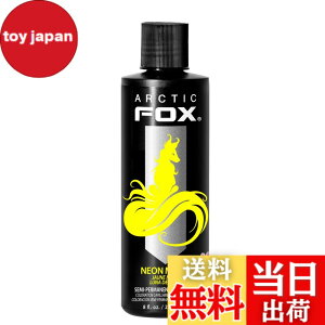 �y���������zArctic Fox 100% ���B�[�K�� Neon Moon 236 ml �Z�~�p�[�}�l���g�E�w�A�J���[ �F�FNeon Moon�A�T�C�Y�F236ml