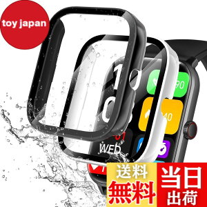 �y���������zredmi watch6 �P�[�X �F�F�u���b�N+�z���C�g�A�T�C�Y�FVialove KW105-G01(�u���b�N+�z���C�g)