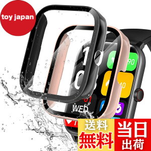 �y���������zredmi watch6 �P�[�X �F�F�u���b�N+�s���N�A�T�C�Y�FVialove KW105-G01(�u���b�N+�s���N)