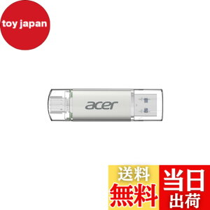 �y���������zAcer UT300 USB������ USB 3.2 �ő�Ǐo���x150MB/s USB-A/C���Ή� ���� �t���b�V���������h���C�u ����➑� �T�C�Y�F64GB