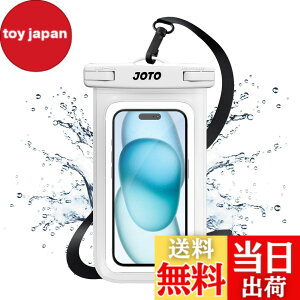 �y���������zJOTO �h���P�[�X �X�}�z�p IPX8�F��iPhone16/15/14/13/12 Pro Max Galaxy S24/S23 Ultra Pixel 8 Pro �Ή� 7�C���`�܂� �w��F�ؑΉ� ���C �C �v�[�� �ނ� �A�E�g�h�A ��|���� -�u���b�N �F�F�z���C�g