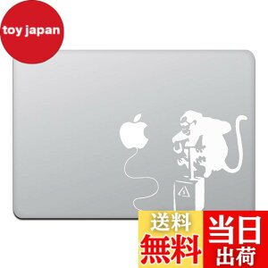 �y���������z�J�C���h�X�g�A MacBook Air/Pro 11 / 13�C���` �}�b�N�u�b�N �X�e�b�J�[ �V�[�� �o���N�V�[ �����L�[ �{�� Banksy Monkey Bomb M425X �F�F�z���C�g�A�T�C�Y�F13�C���`