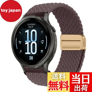 �y���������z[KeeFos] 18mm �o���h Garmin(�K�[�~��) Venu 4 41mm/Venu 3S 41mm/2S/Forerunner 265S/255S/255S Music/Vivoactive 4S 40mm/Vivomove 3S 39mm/Active S/Move 3S �Ή� �����o���h �i�C���� �ґg �ւ��x���g ���C�o�b�N���t