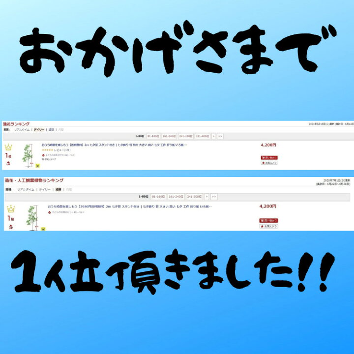 楽天市場 おうち時間を楽しもう 送料無料 2m 七夕笹 スタンド付き 七夕飾り 笹 特大 大きい 高い 七夕 工作 折り紙 いろ紙 色がみ こども 幼稚園 保育園 笹 造花 たなばた ディスプレイ 竹 画用紙 飾り 人工笹 プラスチック 笹の造花 ビッグ サイズ 子どもの知育 楽天市場 おうち時間を楽しもう 送料無料 2m 七夕笹 スタンド付き 七夕飾り 笹 特大 大きい 高い 七夕 工作 折り紙 いろ紙 色がみ こども 幼稚園 保育園 笹 造花 たなばた ディスプレイ 竹 画用紙 飾り 人工笹 プラスチック 笹の造花 ビッグ サイズ 子どもの知育