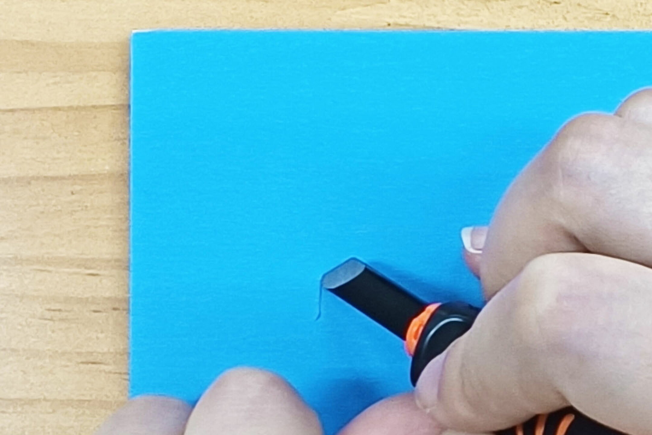 切り出し刀の彫り方