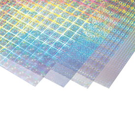 透明ホログラムフィルム 夏休み 男の子 女の子 小学生 低学年 高学年 子供 幼児 大人 4種セット 子供会