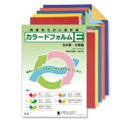 【エントリーP5倍】日本色研 カラードフォルムE 夏休み 男の子 女の子 小学生 低学年 高学年 子供 幼児 大人 再生紙5枚組 B4判 薄口