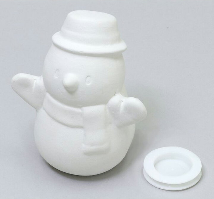 楽天市場】貯金箱 工作キット おえかき陶器貯金箱 ゆきだるま 雪だるま 