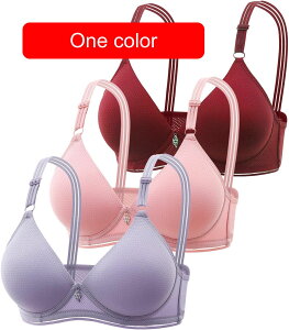 レディースブラジャー スポーツブラ 無縫製ブラジャー下着 レディースインナーウェア スポーツブラ美乳ブラヨガブ セクシー下着