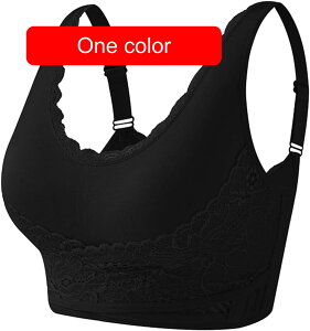 レディースインナーウェア スポーツブラ レディースブラジャー ブラジャーノンワイヤー 昼夜兼用ノンレース セクシーランジェリー下
