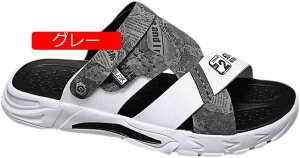 サンダル ビーチサンダル メンズ 夏靴 2way スリッパ バッグベルト お洒落 スポーツサンダル 柔軟性 クッション性 滑り止め 厚底サンダル