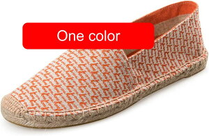 エスパドリーユシューズ メンズ レディース スリッポンスニーカー 無地 亜麻 男女兼用 リネン 大きいサイズ デッキシューズ 通気 蒸れない 防滑 履き心地いい コンフォート カジュアル ウォ
