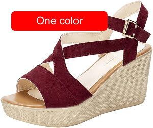 T}[T_ GXph[ EFbW\[ Women's Sandals fB[X ~[ r[`T_ ɂ T{T_ JWA EGbWq[ ₷ EGbW\[
