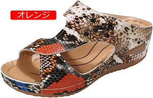 サンダル レディース 歩きやすい ファッション夏の女性のスリッパ厚底ウェッジヒールオープントゥ通気性軽量ス サンダル レディース おしゃれ ヒール