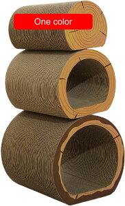 室内猫用爪とぎポスト、室内猫用猫爪とぎ | 猫の爪とぎパッド入れ子式段ボール猫トンネル 3 個 - 再利用可能な屋内ペットリラックス用品猫トンネルおもちゃキャッテリー、家庭、ペットシ