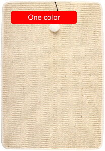 サイザル麻マット、猫スクラッチマット - 猫用ぬいぐるみボール付き猫爪とぎパッド - 壁家具保護用猫爪とぎラグ、小型から中型の猫用ペット用品