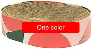 工場スポット猫の爪とぎ、楕円形、段ボール製、猫の爪研ぎ板、猫の巣、おもちゃ、ペット用品