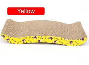 猫 爪研ぎ 猫用爪とぎ ねこ おもちゃ キャットスクラッチャー耐久性のあるキャットスクラッチパッド、さまざまなスクラッチテクスチャーカーブ&フラットシェイプデザイン段ボール 爪と