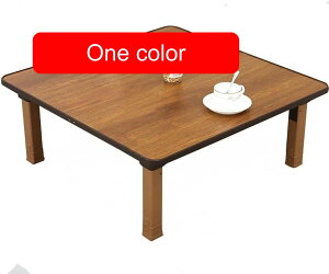 折りたたみテーブル、和風座卓、ダイニングテーブル、学習テーブル/小さな机、床に座る用 寝室 出窓 茶室 (Size : 80cm)