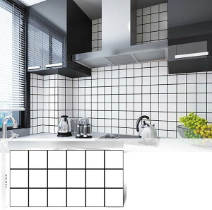 �^�C���V�[�� 5�� �͂����� �L�b�`���^�C���V�[�� �ǎ��V�[�� �`�F�b�N�� �h�� �h�� �k���� ������� DIY 3D�ǎ� ���̊� �\�t�ȒP ���͋C�ϖe PVC�� ���r���O���[�� �ǎ��f�R���[�V����