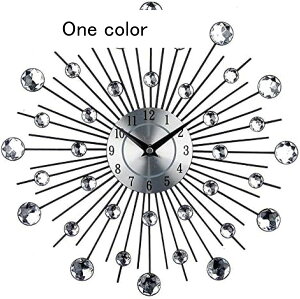 壁掛け時計 壁時計 壁掛け 掛け時計 飾り物 静音 時計 電池式 部屋装飾 雑貨 プレゼント アクセサリー おしゃれ (33*33*4.5cm) 雑貨 無騒音 部屋装飾 プレゼント 置き時計 アナログ