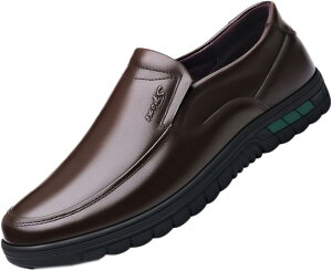 カジュアルシューズ メンズ ビジネス スニーカー 靴 カジュアル 紳士靴 革靴スニーカー メンズシューズ ビジネスカジュアル スリッポンシューズ 本革調 厚底 超軽量 滑り止め 防水 コンフォ