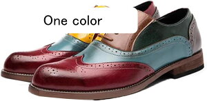 ビジネスシューズ メンズ 黒 防滑 革靴 ウイングチップ 紳士靴 レースアップ 赤い メンズシューズ 結婚式 型押し 外羽根 ウォーキングシューズ 軽量 26.5cm ビジネス フォーマルシューズ 大