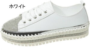 厚底スニーカー フラット ナースシューズ レディース スリッポン コンフォート ウォーキングシューズ ラインストーン 看護師 作業靴 安全靴 軽量 歩きやすい 疲れない 婦人靴 厚底シューズ