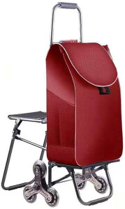 ショッピングカート 折り畳み 軽量 大容量 椅子付き スーパー 買い物カート 階段 段差 ラクラク おしゃれ タイプ11 イス付き キャリーカート 高齢者 買い物キャリー F 6輪 折りたたみ オック