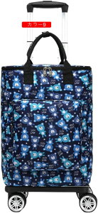 大容量 ショッピングカート 折りたたみ おしゃれ 軽量 ショッピングバッグ 4輪 スムーズ 360度回転 エコバッグ 折り畳み キャリーカート カラー5 買い物カート ダブルファスナー ショッピン