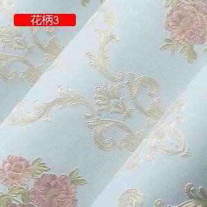 壁紙シール はがせる壁紙 のり付き クロス リメイクシート 10m単位 幅53cm 花柄 家具 おしゃれ 壁紙シール 防水 かわいい ダマスク柄 白 紺 53CM*10M ピンク ダークグリーン 扉