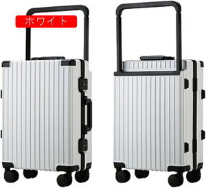 �X�[�c�P�[�X �L�����[�P�[�X 65L �L�����[�o�b�O TSA���b�N���� �A���~�t���[�� ���y�� ��^ �ϏՌ� �É� �_�u���L���X�^�[ 360�x��] ���s �r�W�l�X �o�� �z���C�g L�T�C�Y�i6-8���j